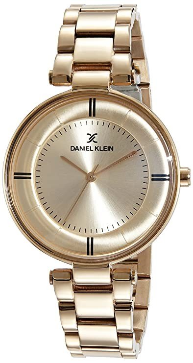 Daniel Klein Analog Rose Gold Dial Women's Watch-DK11467-3