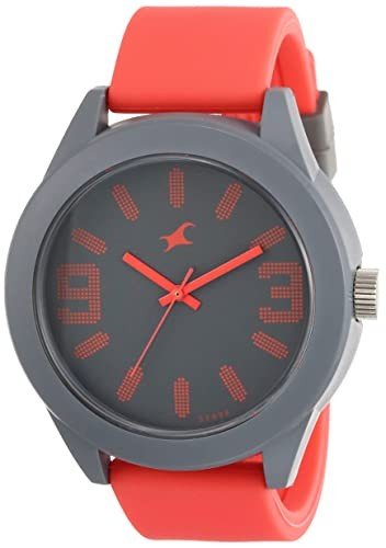 Fastrack Analog Grey Dial Unisex-Adult Watch-NG38003PP08W